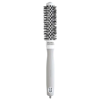 Olivia Garden Expert Blowout Shine White & Grey 20 mm – szczotka do modelowania