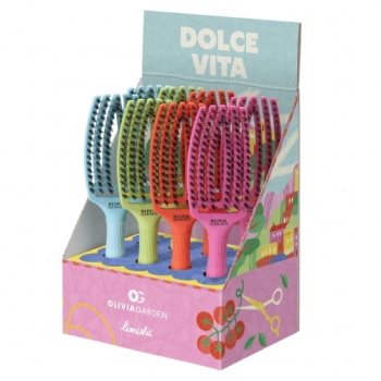 Zestaw 8 szczotek Olivia Garden Fingerbrush Dolce Vita