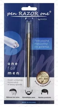 Magia brzytwa do wzorków jednorazowa pen RAZOR złota