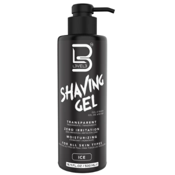 LEVEL3 Shaving Gel Ice – żel do golenia 500 ml