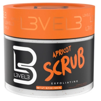 LEVEL3 Apricot Scrub – morelowy peeling do twarzy 500 ml
