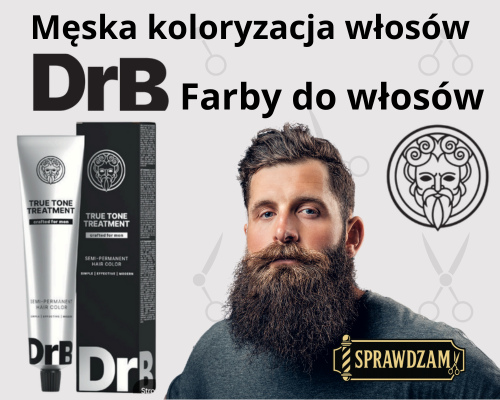 DrB męska koloryzacja włosów