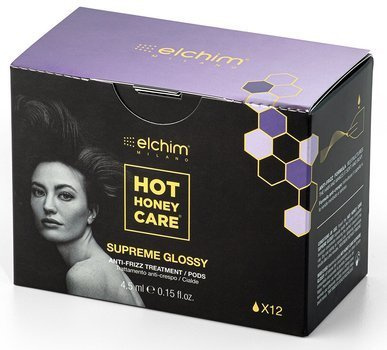 Elchim Milano Hot Honey Care, kapsułki z olejkiem przeciw puszeniu, 12x4,5ml