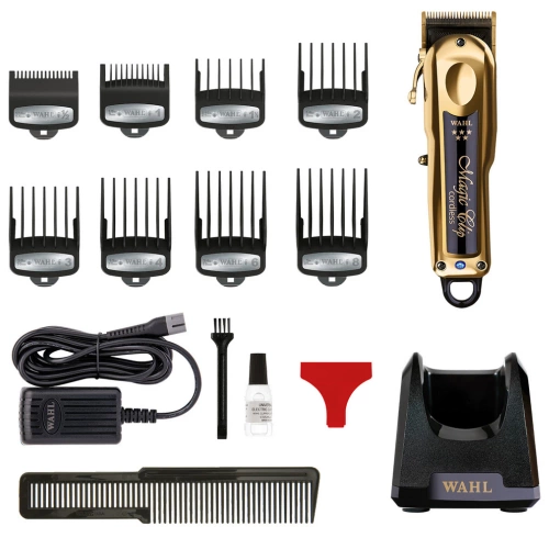 WAHL Magic Clip Cordless GOLD – Złota Bezprzewodowa Maszynka do Włosów