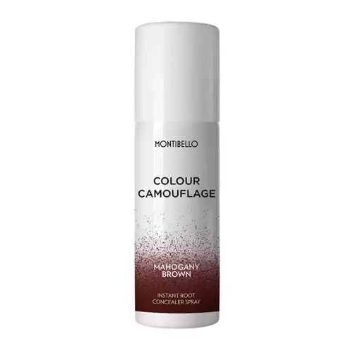 Montibello, Colour Camouflage, Mahogany Brown, spray korygujący do odrostów w kolorze mahoniowym 125 ml