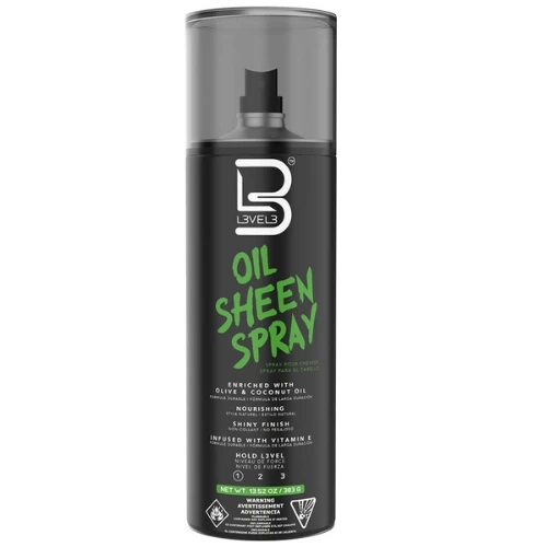 LEVEL3 Oil Sheen Spray – spray nabłyszczający 38 g