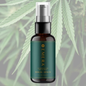 Olejek konopny do włosów Emera w formie serum nawilżającego 60 ml