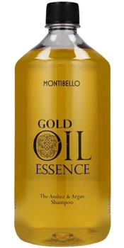 Montibello Gold Oil, szampon bursztynowo-arganowy, 1000 ml