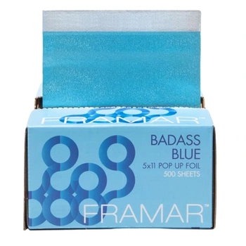 Framar Folia do koloryzacji Pop Up Blue 13x28 cm, 500 szt.