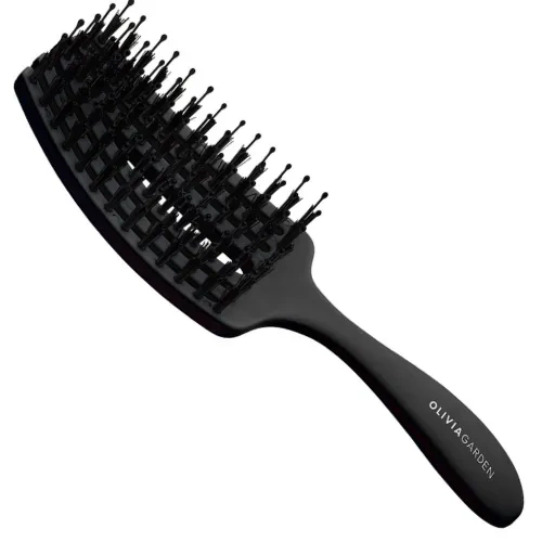Szczotka do rozczesywania Olivia Garden Fingerbrush Care Mini czarna