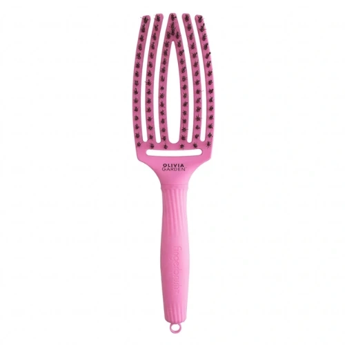 Szczotka Olivia Garden Fingerbrush „Róż po zdrowie” Bubble Pink