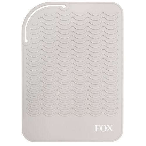 FOX Mata ochronna silikonowa do prostownicy protector S – Ochrona sprzętu i blatów (23,5 cm x 16,5 cm)