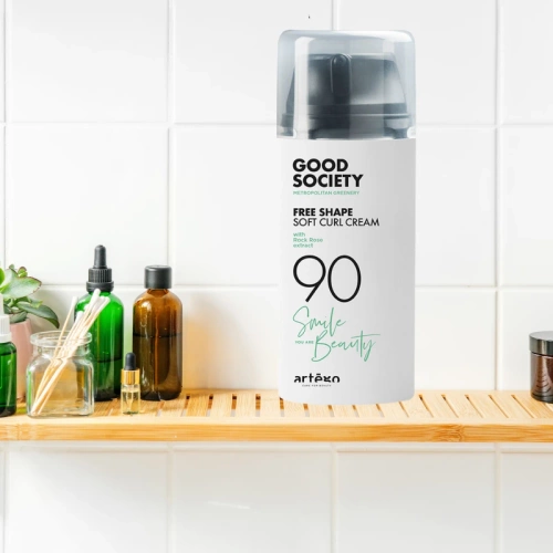 Krem podkreślający loki Artego 90 Free Shape Soft Curl Good Society 100 ml