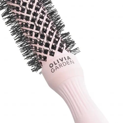 Olivia Garden Blowout Speed 25 mm – Szczotka termiczna Pastel Pink do stylizacji włosów