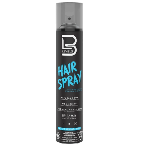 LEVEL3 Natural Lock – lakier do włosów 400 ml