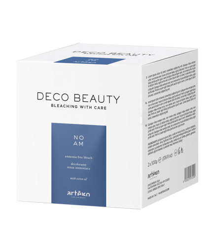 Artego, Deco Beauty, No-am, rozjaśniacz w proszku bez amoniaku, do 7 tonów, 500 g