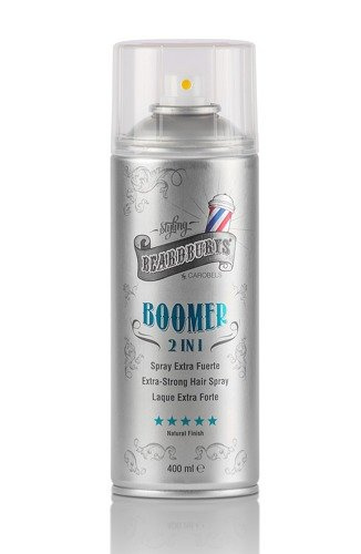 Beardburys Boomer, lakier do włosów dla mężczyzn, 2w1, 400 ml