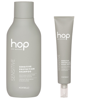 Zestaw Montibello HOP Sensitive: szampon 300 ml + serum 75 ml