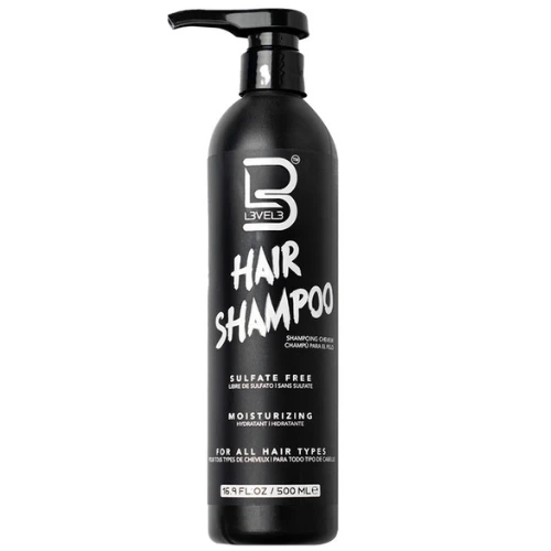 LEVEL3 Hair Shampoo – łagodny szampon bez siarczanów 500 ml