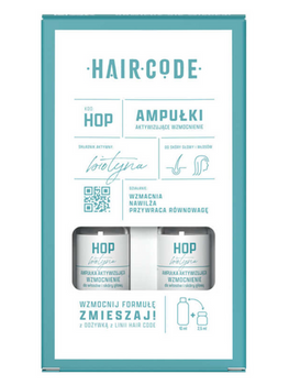 Hair Code Ampułki wzmacniające Hop 4x5ml