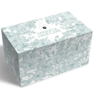 Zielony zestaw w kosmetyczce Mila Pro Water Shine szampon 250 ml + odżywka 250 ml + szczotka Finger Brush