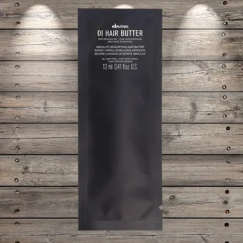 Masło Davines Oi Hair Butter odżywcze do wszystkich rodzajów włosów saszetka 12 ml