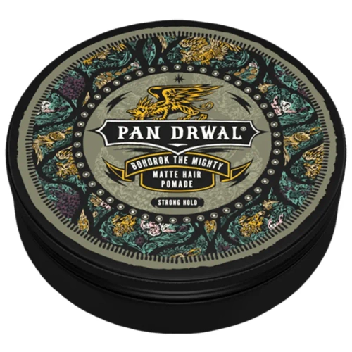 Pan Drwal Bohorok the Mighty Strong Hold mocna, matowa pomada do włosów 150 ml