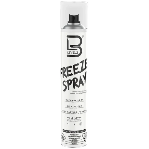 LEVEL3 Freeze Spray – lakier do włosów 400 ml