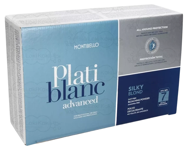 Montibello Platiblanc Silky Blond, rozjaśniacz do włosów, 2x500g