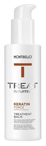 Montibello, Treat Naturtech, Keratin Force, Balsam z keratyną wzmacniający włosy bez spłukiwania, 150 ml