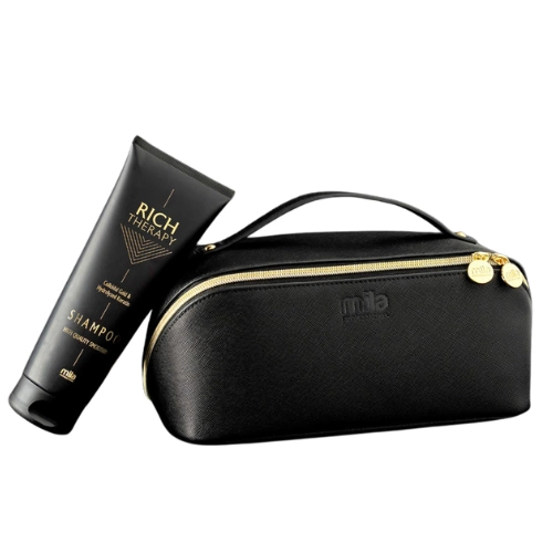 Mila Pro Rich Therapy zestaw w kosmetyczce szampon 250 ml + odżywka 250 ml + fluid 100 ml + botox 2x12 ml