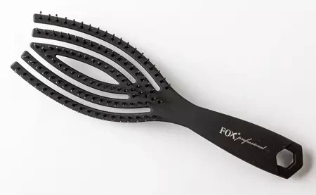 Szczotka do włosów Fox Flex Brush nylon Black mat