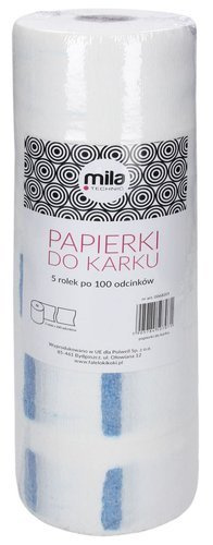 Mila, papierki ochronne do karku, 5 rolek