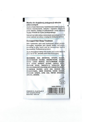 Solfine Care kuracja do włosów zniszczonych damaged 10ml