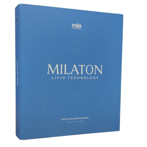 Mila Professional niebieska karta kolorów Milaton New  Classic i High Cover