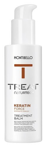 Montibello, Treat Naturtech, Keratin Force, Balsam z keratyną wzmacniający włosy bez spłukiwania, 150 ml