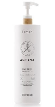 Kemon Actyva Purezza, szampon przeciwłupieżowy, 1000 ml