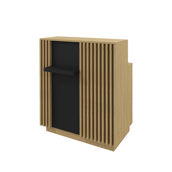 Recepcja fryzjerska loftowa Panda Endo