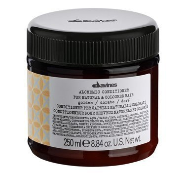 Davines Alchemic Golden, odżywka do włosów złotych i miodowych brązów, 250 ml