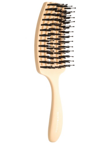 Szczotka do rozczesywania Olivia Garden Fingerbrush Care Mini żółta