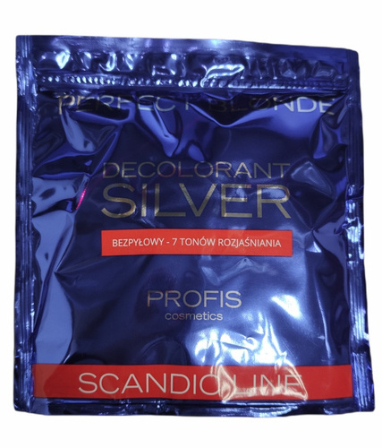 Scandic Line rozjaśniacz Decolorant Silver bezpyłowy