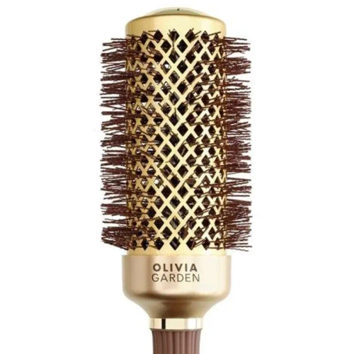 Olivia Garden Expert Blowout Shine szczotka do modelowania włosów 45 mm złoto brązowa