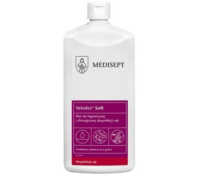 Medisept Velodes Soft, płyn do dezynfekcji rąk, 500 ml