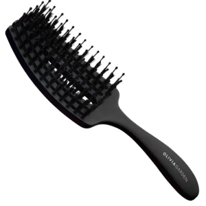 Szczotka do rozczesywania Olivia Garden Fingerbrush Care Mini czarna