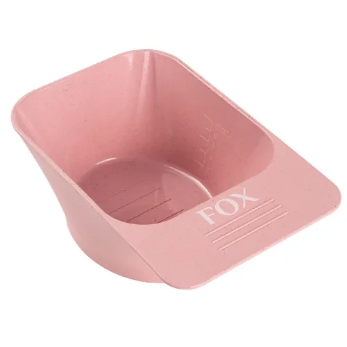Fox miseczka wheat straw pink – miseczka do farb (10cm x 15,5cm x 6,4cm)