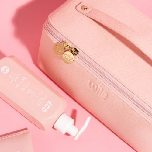 Mila Pro Pure Volume zestaw w kosmetyczce szampon 250 ml + maska 250 ml + peeling 200 ml