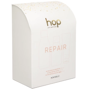 Zestaw Montibello HOP Repair szampon 300 ml odzywka 200 ml krem na końce 75 ml