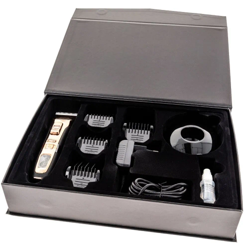 Maszynka Fale Loki Koki Premium Line Pro Clipper w zestawie z karkówka i woskiem matującym