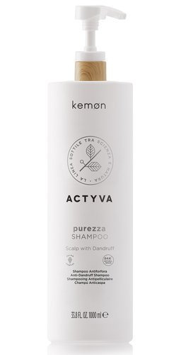 Kemon Actyva Purezza, szampon przeciwłupieżowy, 1000 ml