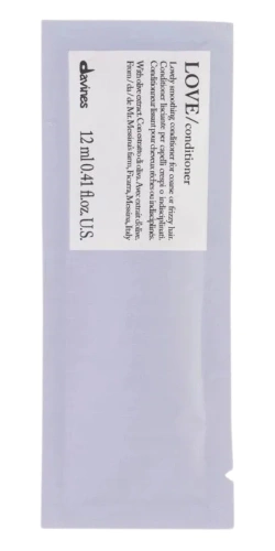 Davines Love Smooth – próbka odżywki wygładzającej do włosów kręconych, 12 ml